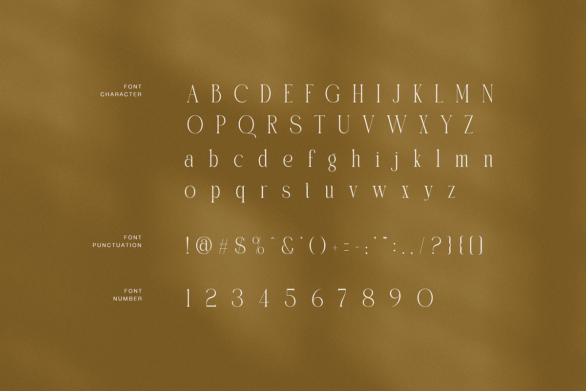 Bember Elegant Serif Font, a Serif Font by Graphicxell (Photo 7 of 8)