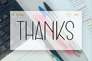 Notepad, a Sans Serif Font by FreshTypeINK (Thumbnail 7 of 7)