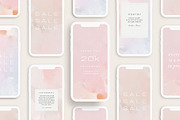 Set of Abstract Backgrounds, a Texture Graphic by Basia Stryjecka (Thumbnail 10 of 14)