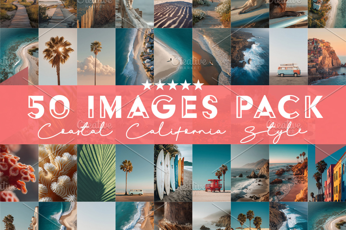 Coastal Wall Art Bundle 50 Prints, a Nature Photo by LESZ Design (Photo 1 of 11)