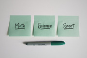 Blank Notes Handwritten Marker Font, a Font by Pixesia Studio (Thumbnail 8 of 15)