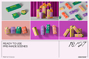 Mockup packaging set - part 2, a Packaging Mockup by Creatoom (Thumbnail 6 of 12)