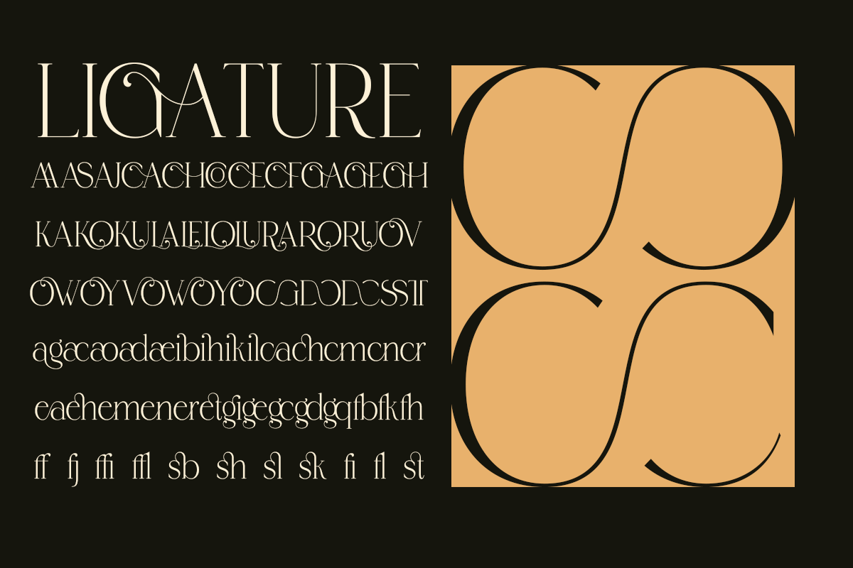 Roowgen - Elegant Swash Display, a Serif Font by Qweera Studio (Photo 11 of 12)