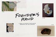 Founder’s Hand | Handwritten Notes, a Handwritten Font by Jen Wagner Co (Thumbnail 1 of 14)