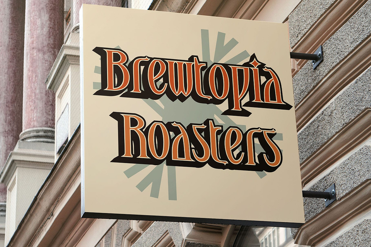 Dallen 3D, a Serif Font by Craft Supply Co. (Photo 7 of 8)