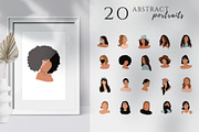 Abstract Women Portraits, an Illustration by Katerine Kolak (Thumbnail 2 of 8)