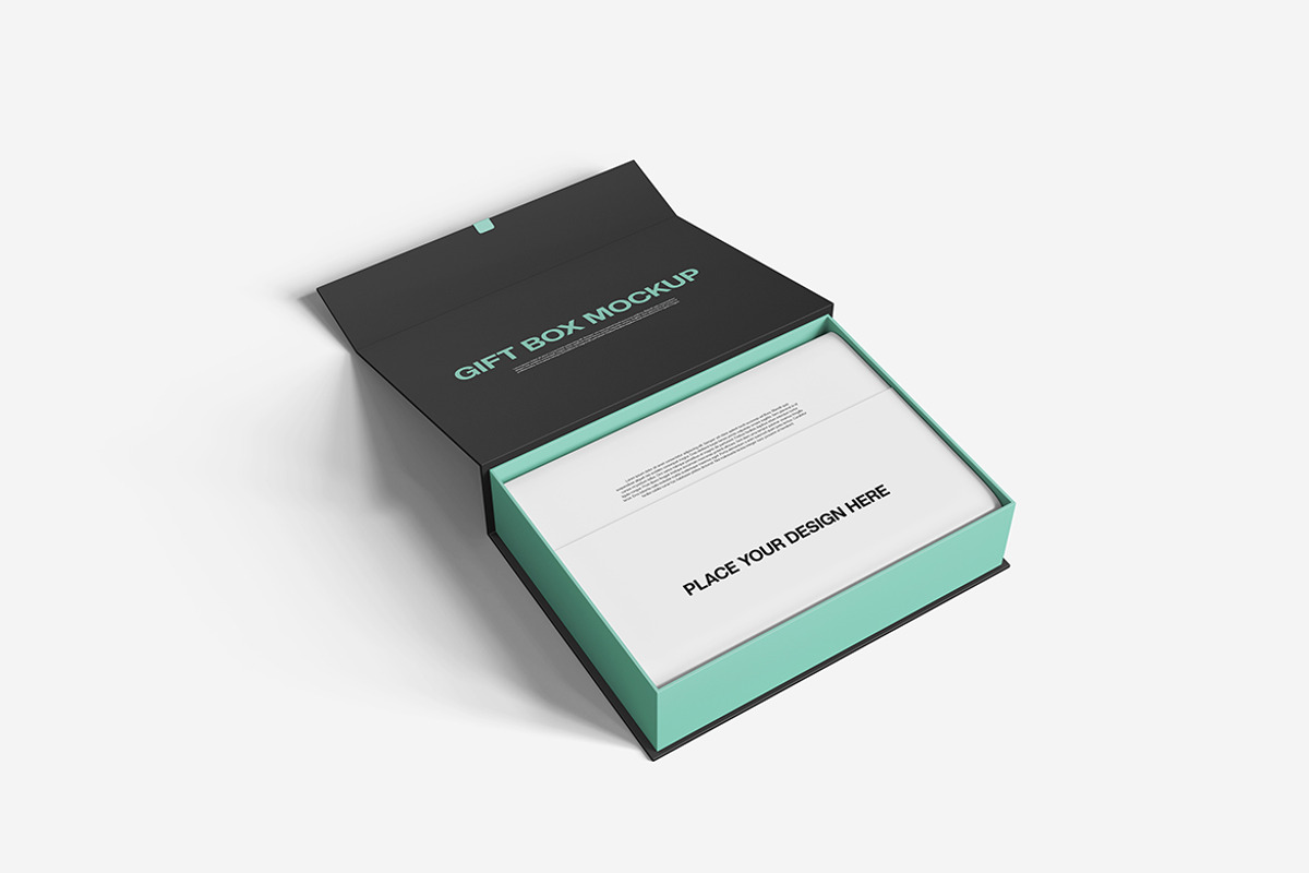 Gift Box Mockup, a Product Mockup by bimockup (Photo 5 of 6)