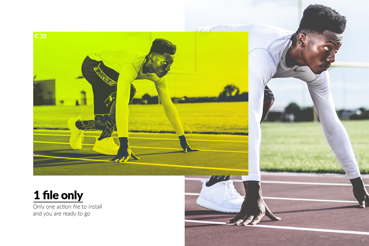 50 Gradient Duotone Effects, an Action Add-On by Mint Actions (Photo 5 of 12)