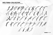 Chrome Neo-Tribal - 48 Item, an Object Graphic by Hainz Studio (Thumbnail 5 of 10)