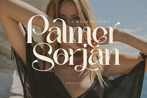 Palmer Sorjan - A Modern Serif