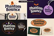 Phantom Bounce – Spooky Display Font, a Slab Serif Font by Wow Magic (Thumbnail 2 of 4)