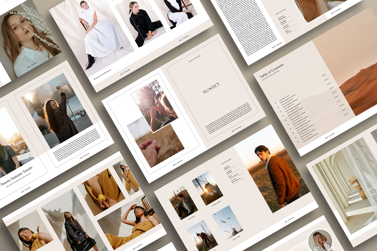 Siena Lookbook, a Magazine Template by Ruben Stom (Photo 4 of 12)