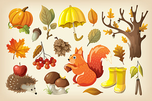 Cozy Colorful Autumn Set