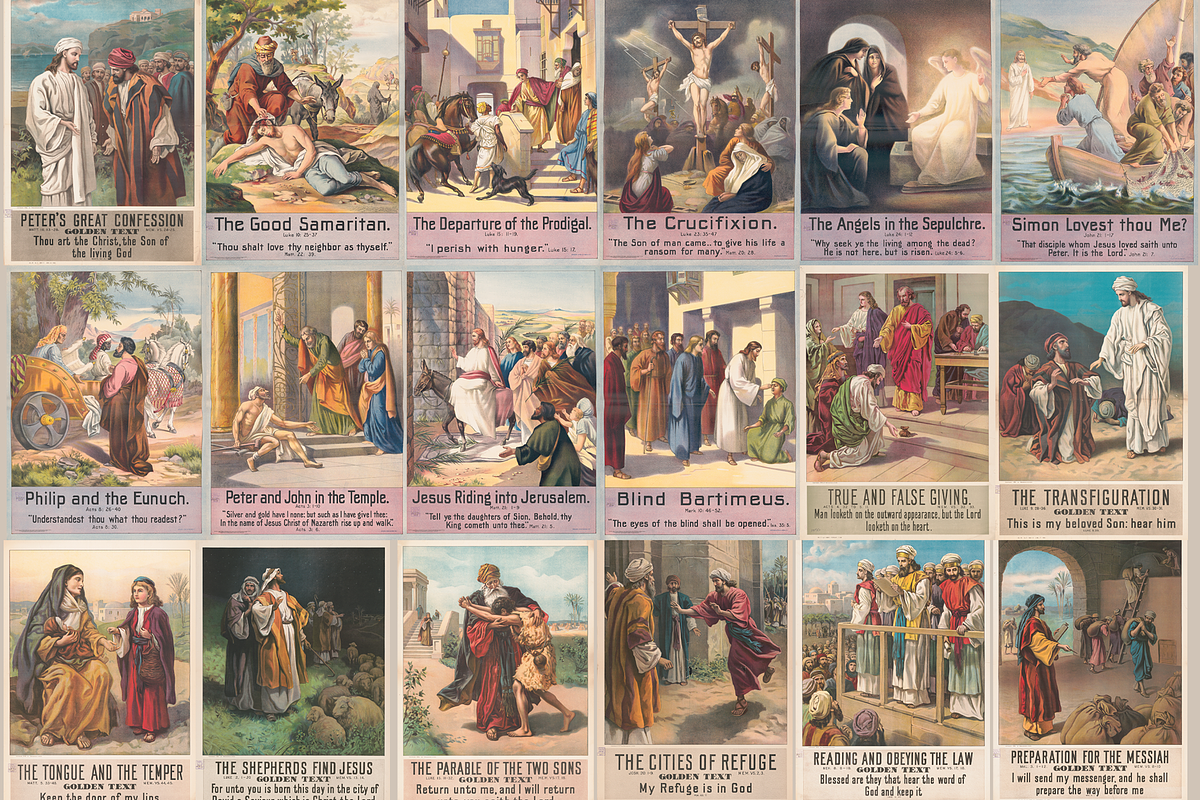 50+ Bible Verses - Vintage Posters, a Person Illustration by Digital Museum (Photo 8 of 9)
