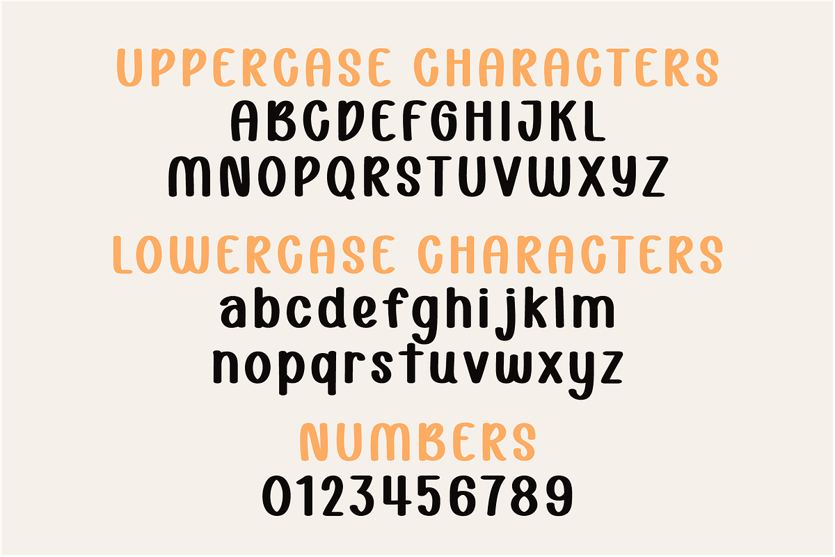 PeachWrite font, a Handwritten Font by Nyla.Studio (Photo 7 of 9)