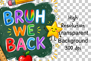First Day of School PNG, an Object Illustration by Clipart Bloom (Thumbnail 2 of 2)