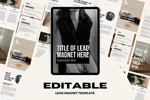 Lead Magnet Template