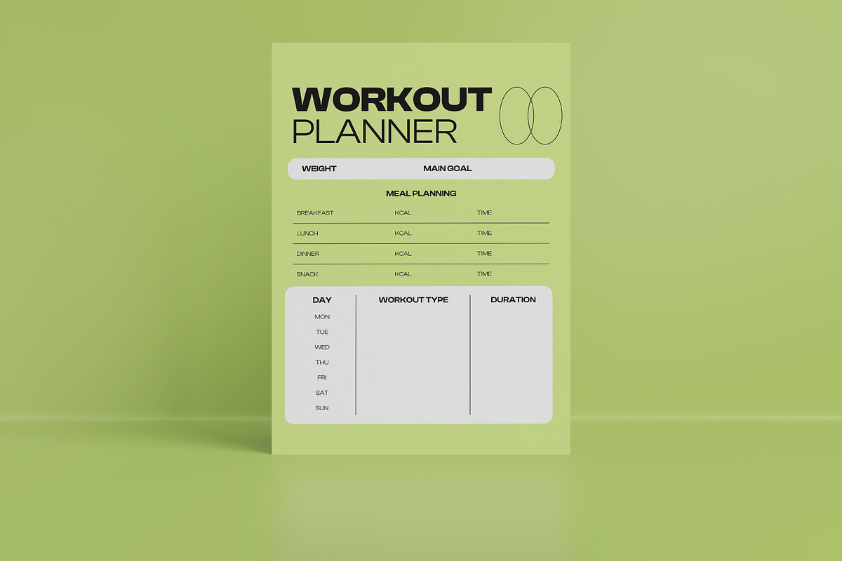 Workout Planner