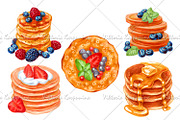 Pancakes - sketchmarkers set, a Food Illustration by ViktoriArt (Thumbnail 2 of 6)