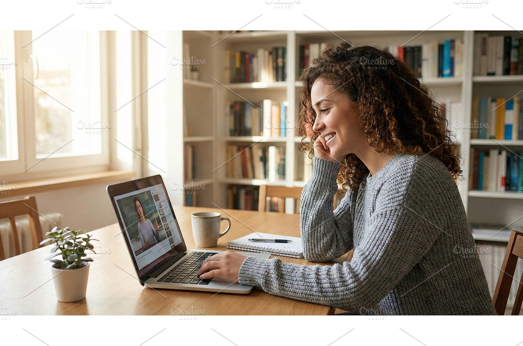 Working From Home to Study, a Technology Photo by CREATIVEDEF