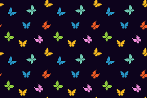 Butterfly Patterns Set