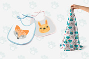 Kids Pattern and Animal Characters, a Pattern Graphic by Pixavics (Thumbnail 6 of 7)