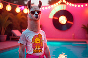 Retro Fruit Squad - Groovy Summer, an Object Graphic by LaVika (Thumbnail 2 of 11)