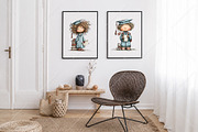 Whimsical Graduation Kids Clipart, a Seasonal Illustration by Canvas Craft (Thumbnail 7 of 10)