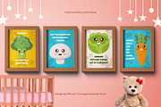 Customizable Vegetables Nursery Art, a Food Illustration by Millusti (Thumbnail 4 of 9)