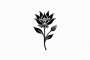Simple Botanical Silhouettes, an Illustration by Gaye Art (Thumbnail 20 of 21)