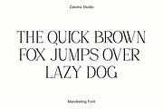 Mandreling, a Serif Font by Zaloma Studio (Thumbnail 11 of 15)