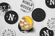 Esbury - A Notched Display Font, a Font by JK Design Co. (Thumbnail 7 of 11)