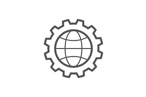 Global setting icon. Perfect use for