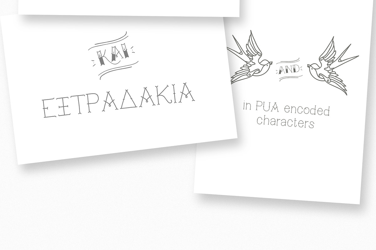 True Mama Cyrillic Typeface Greek preview 8