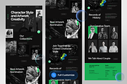 Artworks - Artworks Landing Page, a Landing Page Template by SLAB! Design (Thumbnail 4 of 5)