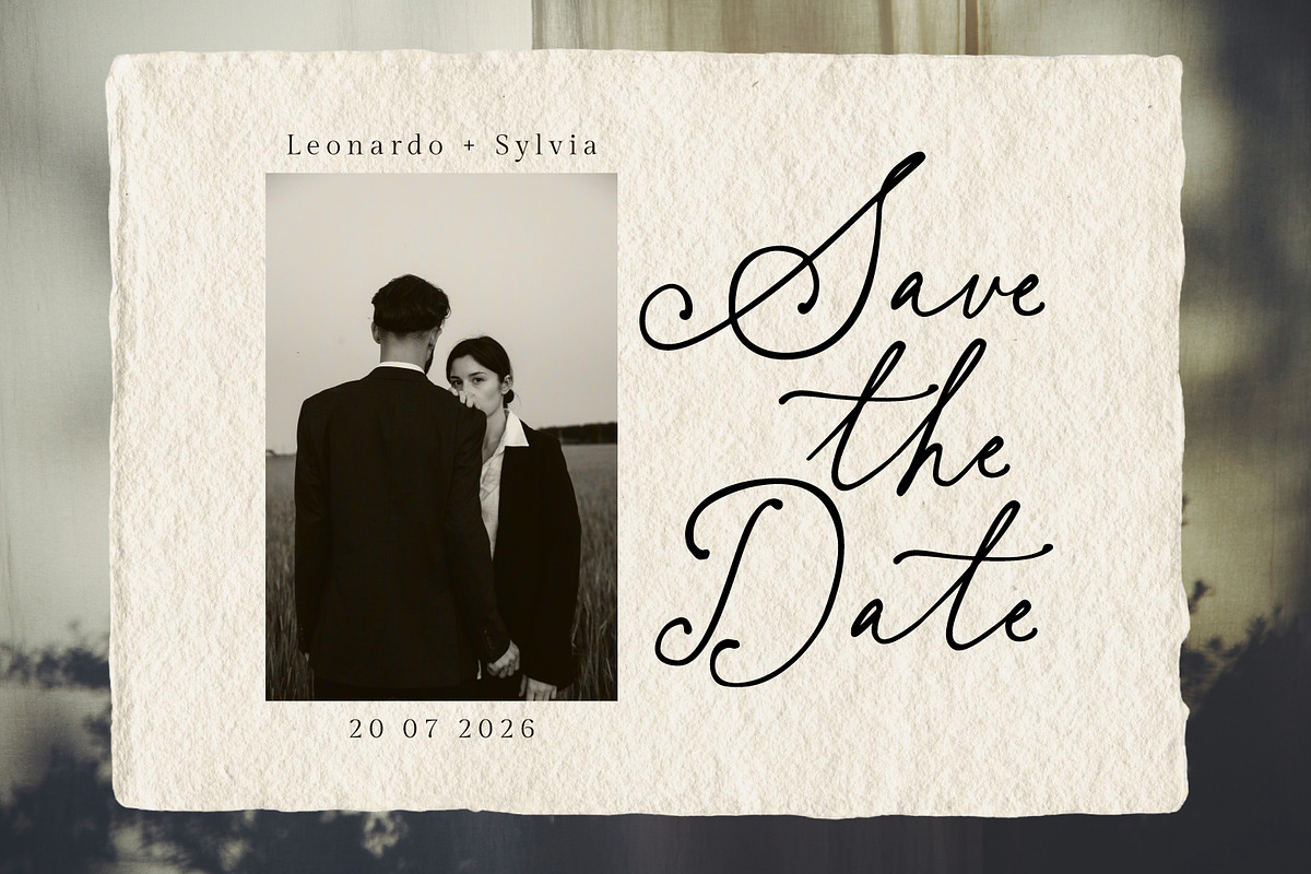 Betris & Daniel | Wedding Font, a Script Font by Ef Studio (Photo 16 of 19)