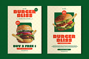Burger Restaurant Retro Style, a Flyer Template by Attype (Thumbnail 3 of 4)