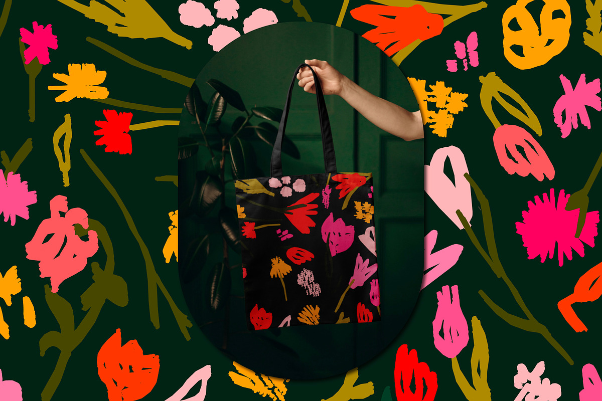 Blossoming Shapes - Florals Set, a Decorative Illustration by line & plane (Photo 10 of 11)