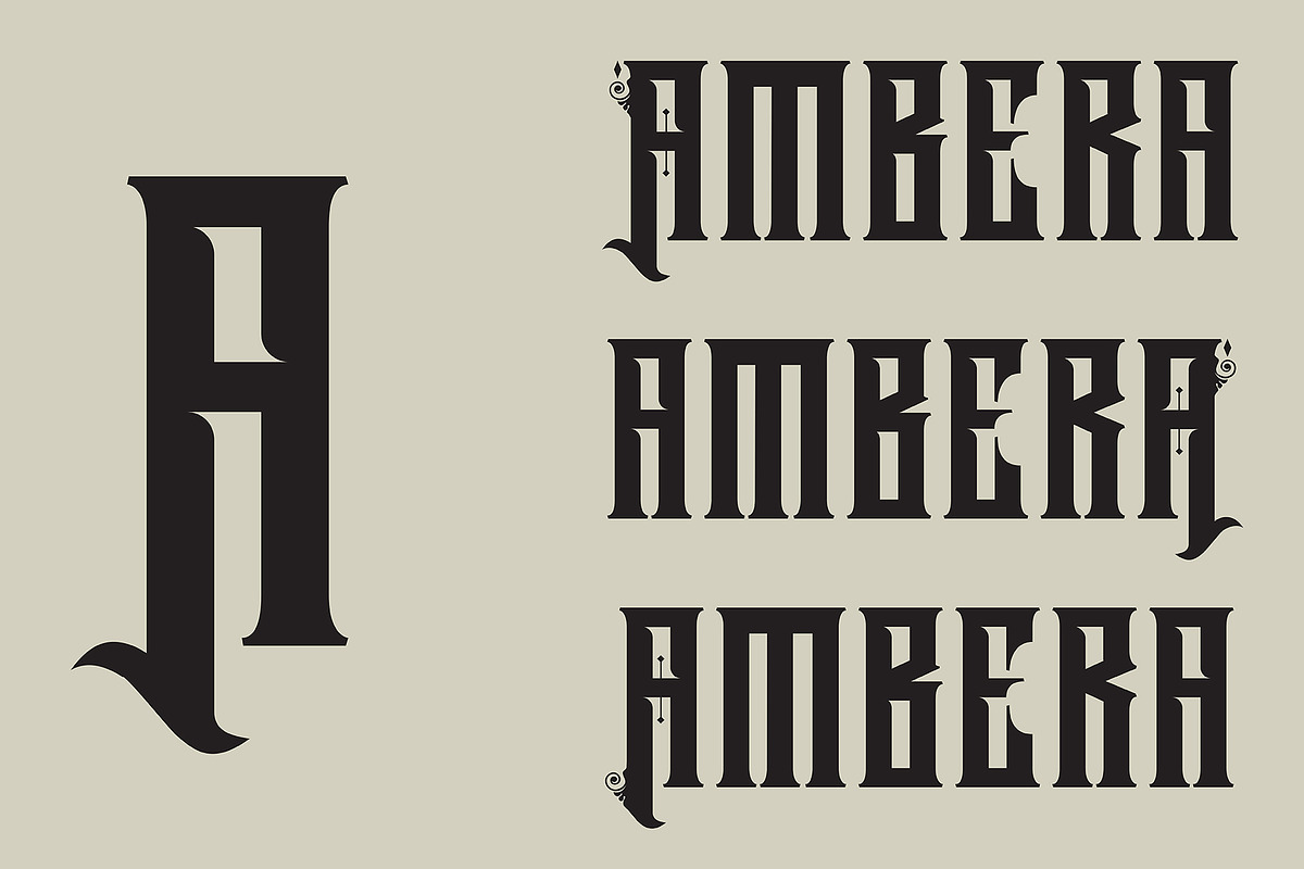 Timberust, a Blackletter Font by greatypes studio (Photo 6 of 9)
