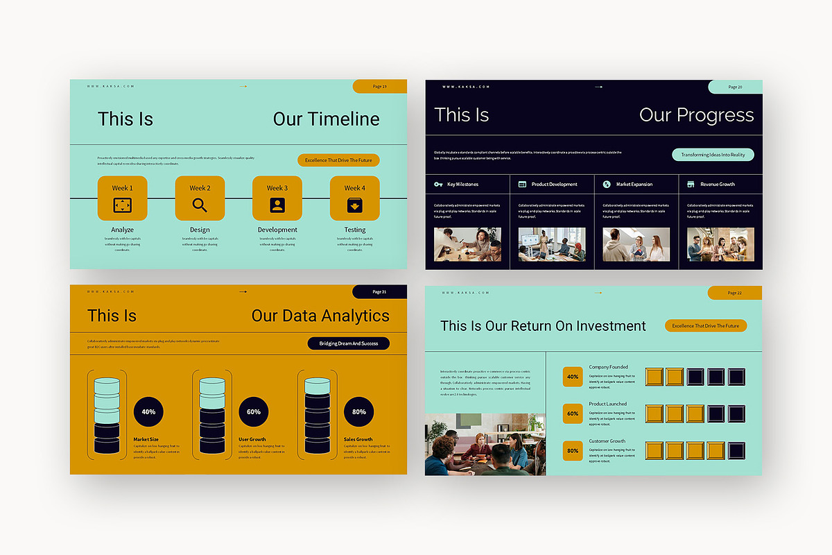 Kaksa : Business Pitch Powerpoint, a Presentation Template by Punkl Camp (Photo 12 of 16)