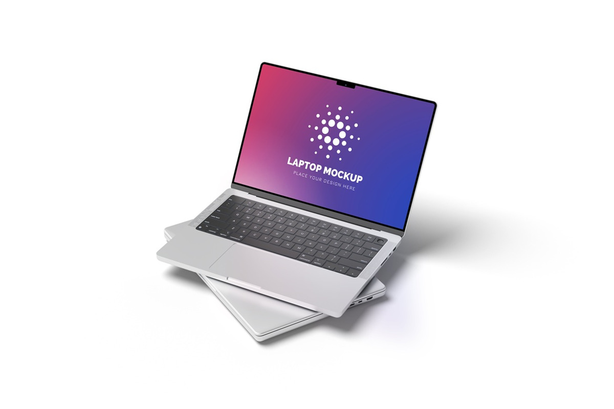 Realistic Laptop Mockup, a Mac Mockup by Graphic Deal (Photo 4 of 7)