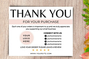 Business Thank You Card Canva 6, a Card Template by bonadigitals (Thumbnail 1 of 3)