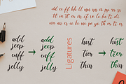 Groovy Soumaya Font, a Handwritten Font by Letterhanna Studio (Thumbnail 11 of 17)