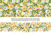 Spring tulips and mimosa, watercolor, an Illustration by Artmanata (Thumbnail 6 of 12)