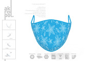 Face Mask Mockup -02, a Mask Mockup by akropol (Thumbnail 4 of 4)