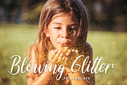 Blowing Glitter Overlays, an Object Graphic by VligCreativeStudio (Thumbnail 1 of 4)