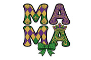 Mardi Gras Mama Png, Preppy Mardi, an Illustration by Designking (Thumbnail 4 of 6)