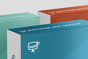 Software / Product Box Mockups, a Packaging Mockup by Illusiongraphic (Thumbnail 19 of 25)