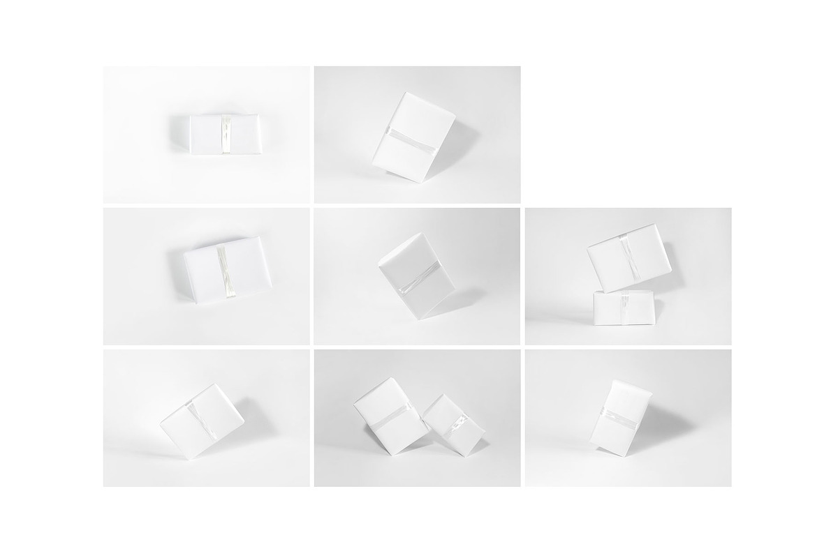 23 Gift Wrapping Mockup Bundle, a Packaging Mockup by bazarova (Photo 6 of 11)