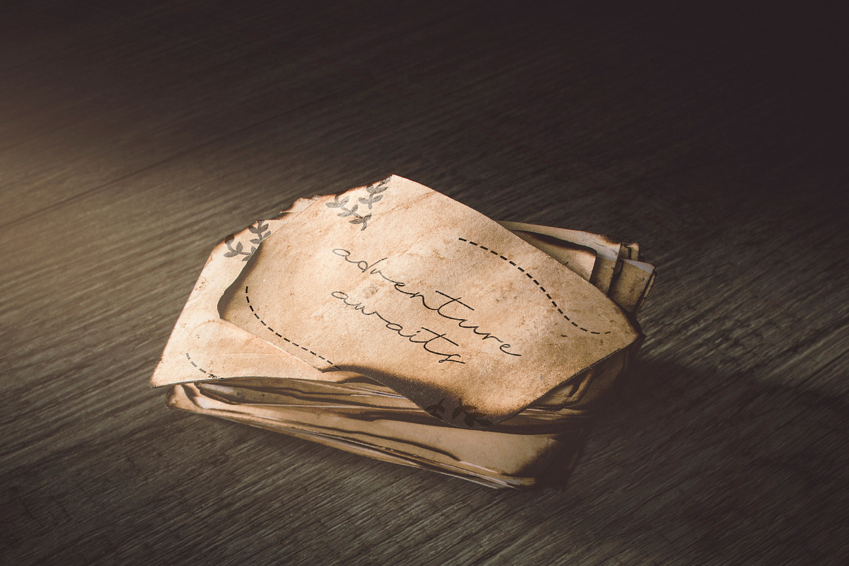 Ryujin Script Handwriting, a Script Font by infernostudio3 (Photo 10 of 11)
